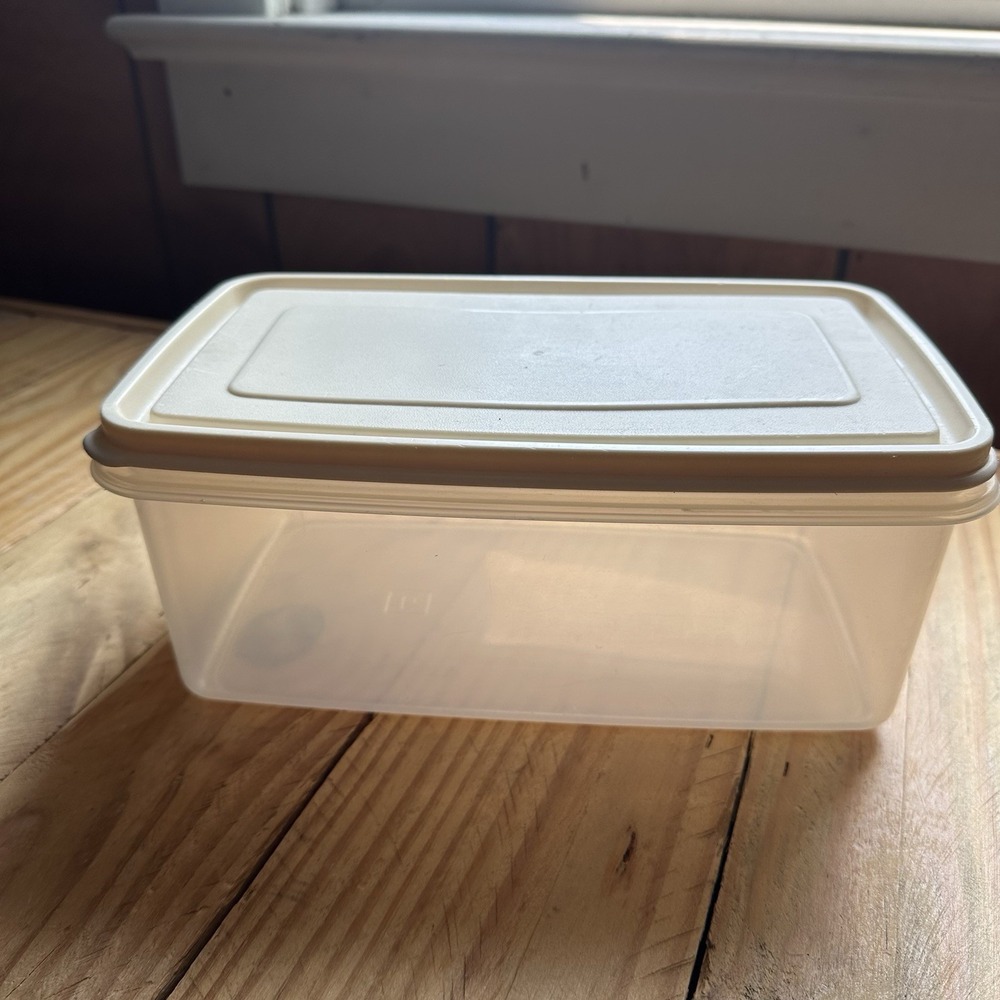 Vintage Rubbermaid Servin Saver #9 Rectangle Bread Loaf Storage Container 12 Cup